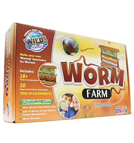 WILD! Science Worm Farm - In Home Learning Science Kit