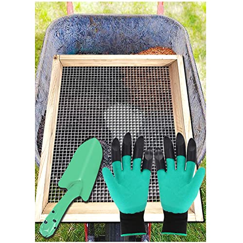 Light Wood Soil Sifter for Gardening