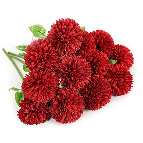 Artificial Chrysanthemum Ball Flowers