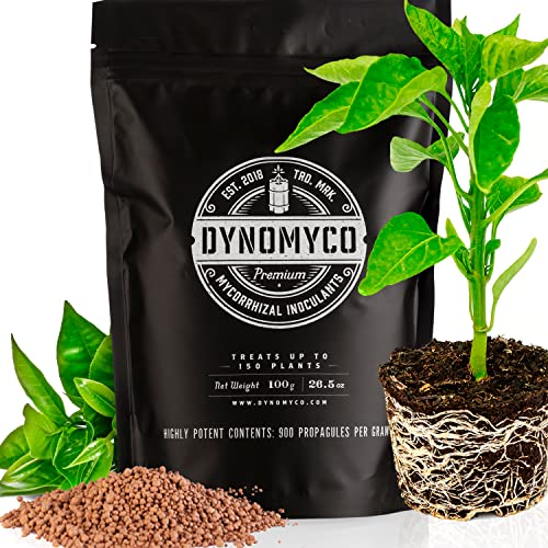 DYNOMYCO Mycorrhizal Inoculant - Boosts Plant Growth and Resilience