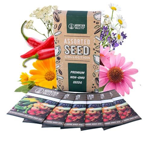 Medicinal & Herbal Tea Garden Seed Collection - Basic Assortment