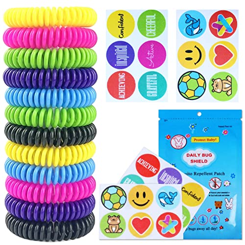 12 Pack Natural Mosquito Repellent Bracelet