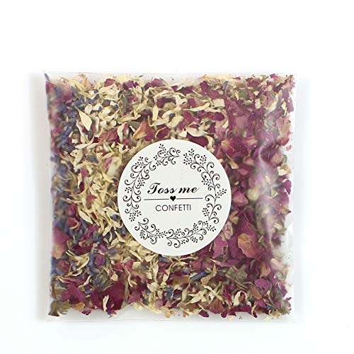 AOQING Confetti Dried Flowers - Natural Wedding Confetti