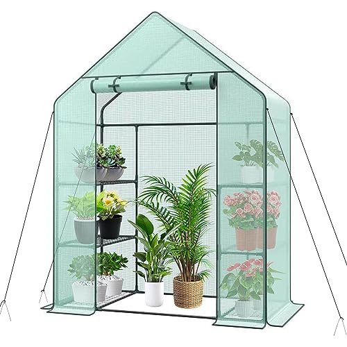 3 Tier Mini Walk-in Greenhouse