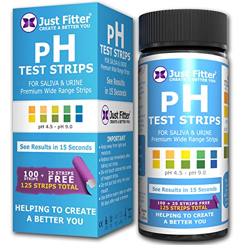 pH Test Strips for Body pH Tracking and Monitoring