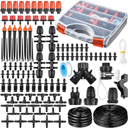 280 Pcs Drip Irrigation Kit