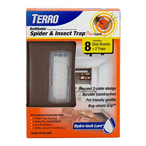 TERRO Spider & Insect Trap with Hydro-tech Lure