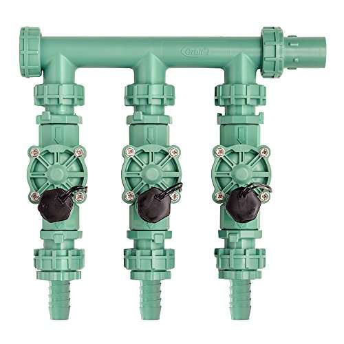 Orbit 3-Valve Preassembled Manifold, Poly Pipe