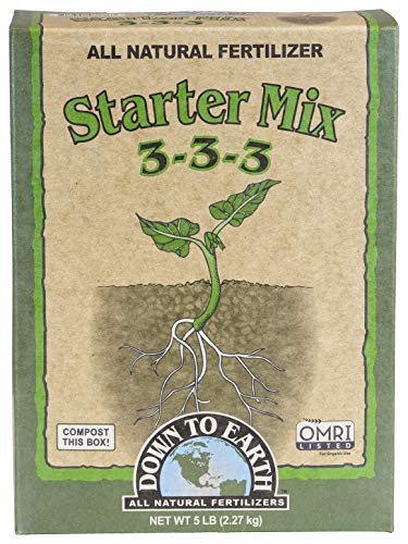 Down to Earth Organic Starter Fertilizer Mix