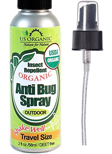 Organic Mosquito Repellent Spray Travel Size