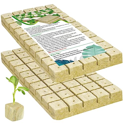 Halatool Rockwool Cubes for Hydroponics and Seedlings