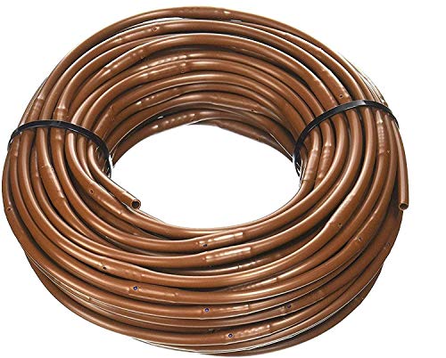 USA Made 1/4-Inch x Irrigation/Hydroponics Dripline with 6-Inch Emitter Spacing