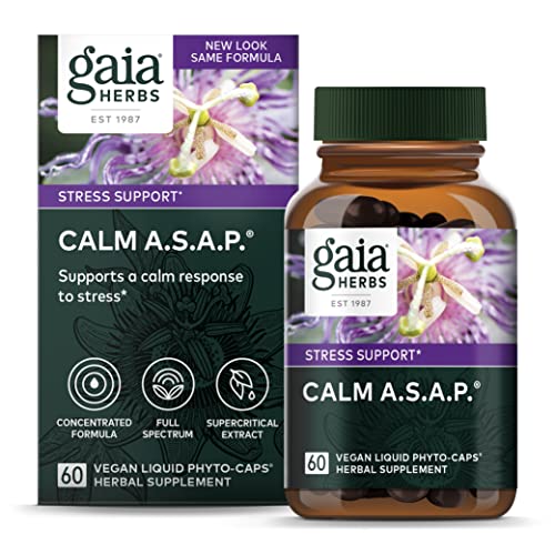Gaia Herbs Calm A.S.A.P. Stress Support Supplement