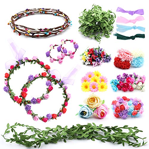 Flower Crowns Craft Kit for Girls