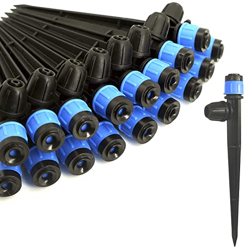 Adjustable Drip Irrigation Emitters with Lock