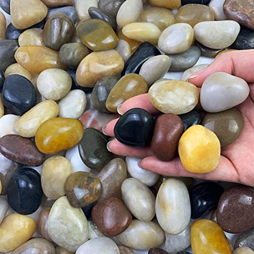 FANTIAN Decorative Polished Pebbles for Landscaping