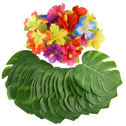 Tropical Party Decoration Supplies by KUUQA