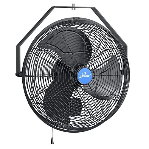 iLiving Wall Mounted Variable Speed Fan