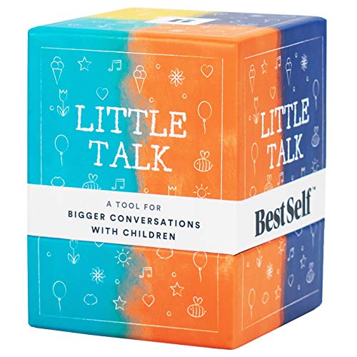 BestSelf Conversation Cards for Kids Little Talk Deck - 150 Prompts