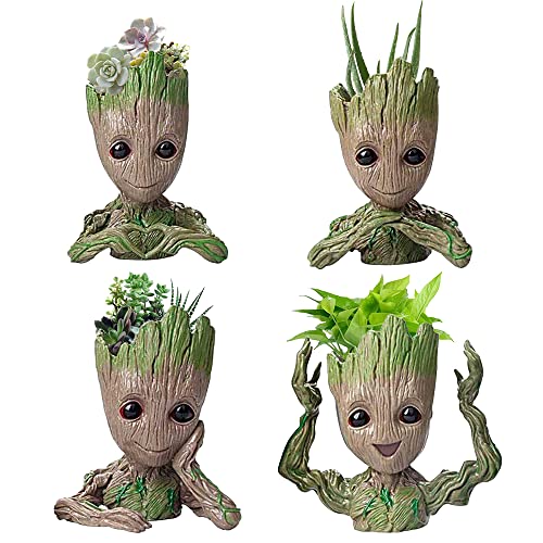 Baby Groot Flowerpot Tree Man Planter