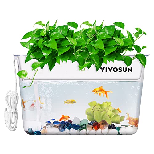VIVOSUN 3-Gallon Aquaponic Fish Tank