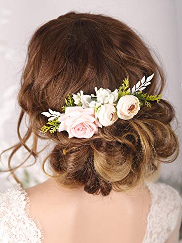 Floral Bridal Boho Hair Comb