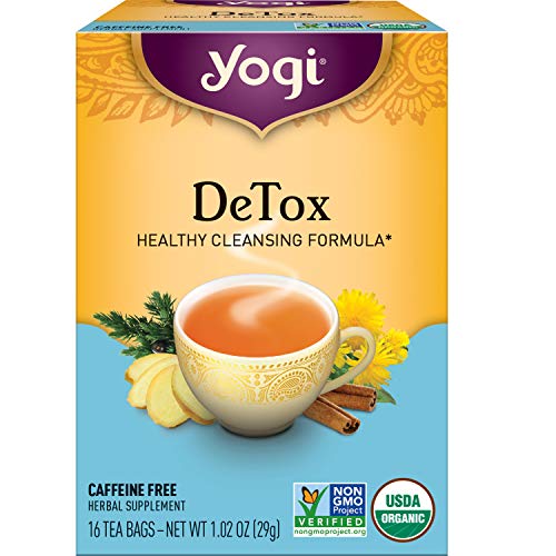 Yogi DeTox Tea (6 Pack) - Natural Ayurvedic Herbal Blend - Supports Digestion and Circulation