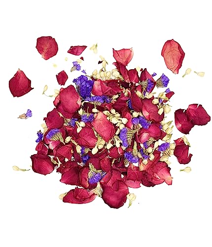 Dried Flower Confetti Packs - Natural, Biodegradable Petals for Weddings
