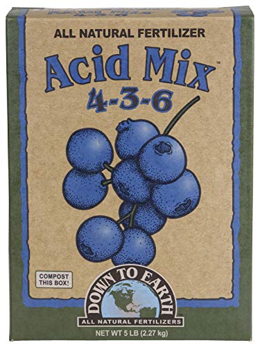 Down to Earth Acid Mix Fertilizer 4-3-6, 5 lb