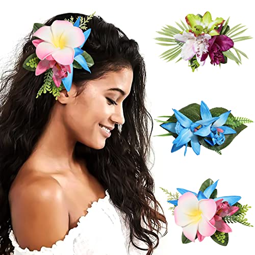 HAIMEIKANG Hawaiian Flower Hair Clips