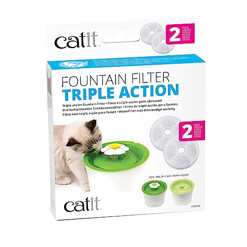 Catit Triple Action Water Fountain Filters