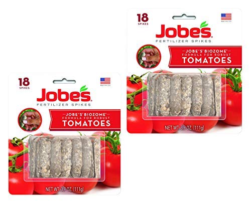 Jobe’s Tomato Fertilizer Spikes: Convenient Nutrition for Tomato Plants