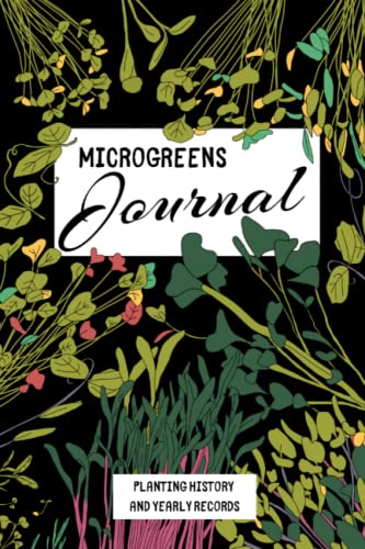 Microgreens Journal: Growth, Production, and Productivity Tracker