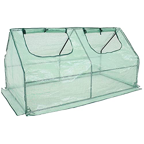 Sunnydaze Mini Cloche Greenhouse