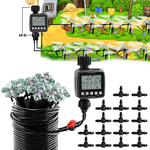 Drip Irrigation Kit with Water Timer