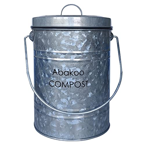 Abakoo Stainless Steel Compost Bin