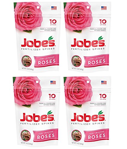 Jobes Rose Fertilizer Spikes: A Convenient Solution for Healthy Roses