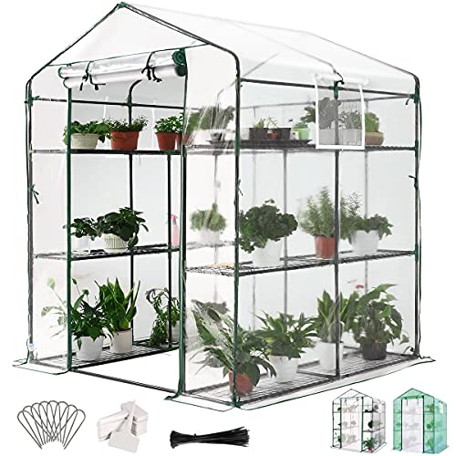 Quictent Greenhouse Screen Door and Windows