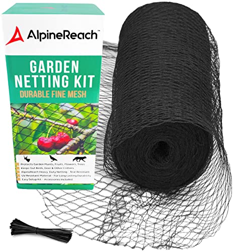 AlpineReach Garden Netting 7.5 x 65 ft