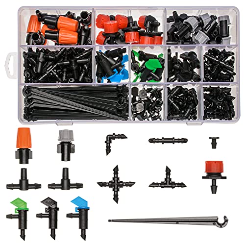 Irrigation Fittings Kit for Gardens - 190 Pcs