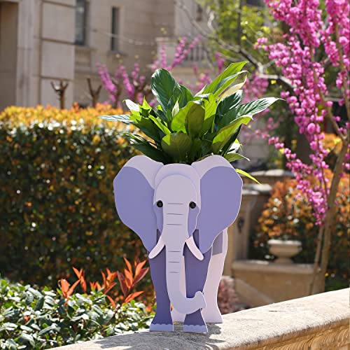 Gochoi Elephant Gifts for Women, Cute Elephant Flower Pot