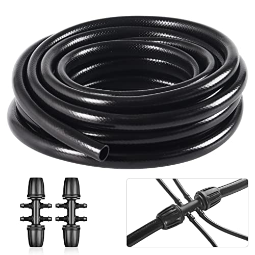 MIXC 25 FT Drip Irrigation Tubing - Garden Watering Tube