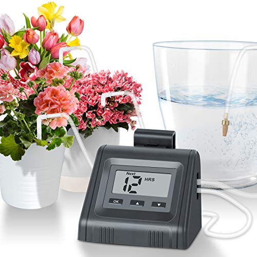Self Drip Irrigation Kit with Programmable Water Pump Timer