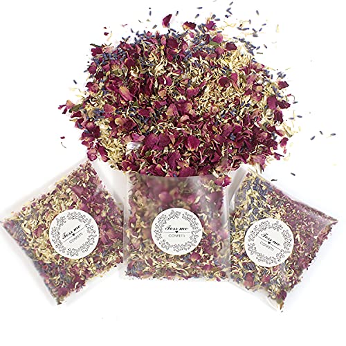 Party Confetti Natural Dried Flower Petals