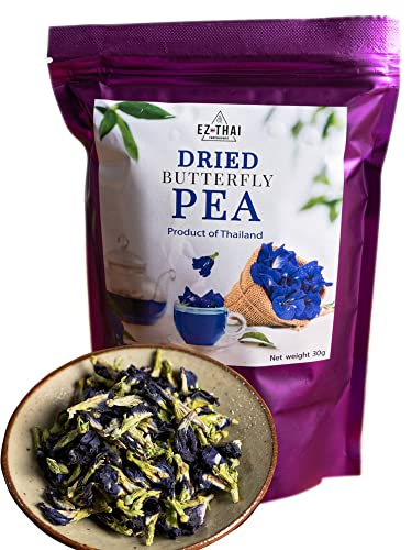 Dried Butterfly Pea Flower Tea