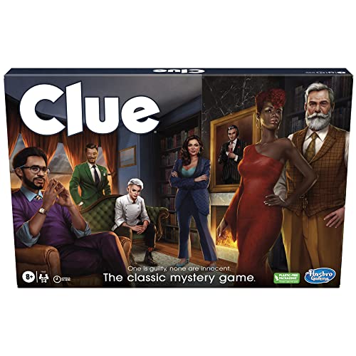 CLUE Hasbro Gaming Board Game for Kids