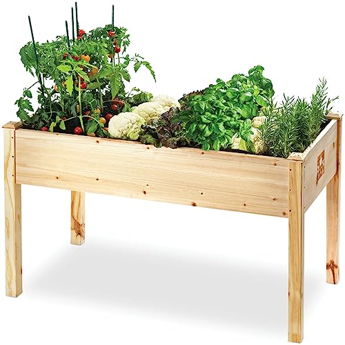 Maple99 Raised Garden Bed - Elevated Wood Planter Box