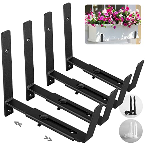 Adjustable Planter Box Bracket - Set of 4