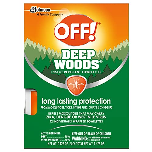 OFF! Deep Woods Mosquito Repellent Wipes