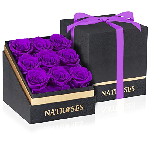 NATROSES Forever Preserved Roses in a Box